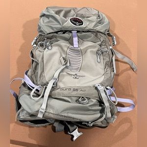 Osprey Aura AG 65L Women’s XS/S backpacking Pack.